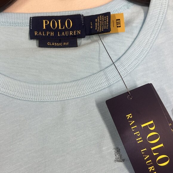 Polo Ralph Lauren Mens Large Neptune Classic Fit Jersey Pacific Graphic T-Shirt - Picture 12 of 14